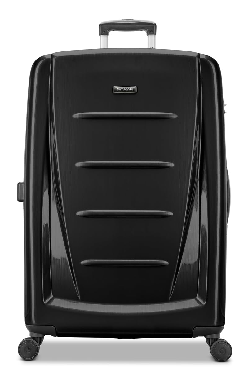 Samsonite Winfield 2 Hardside Expandable Luggage with Spinner Wheels, Brushed Anthracite, 2-Piece Set (20/28)