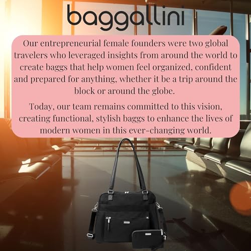 Overnight Expandable Laptop Tote - 16.5"x13.5" Lightweight Weekender Carry-on Travel Bag for Women