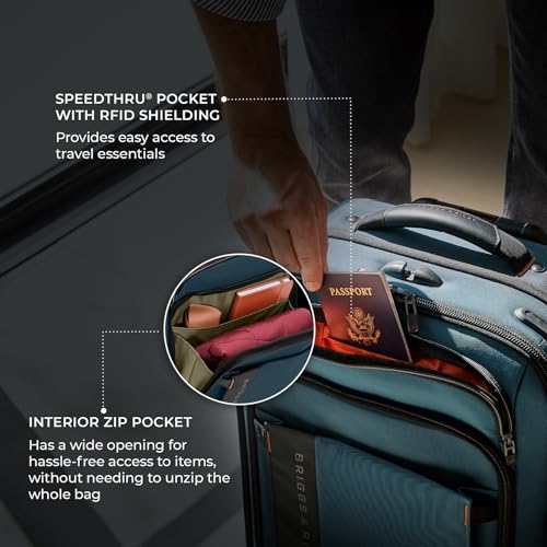 Briggs & Riley ZDX Essential Carry-on Expandable Spinner