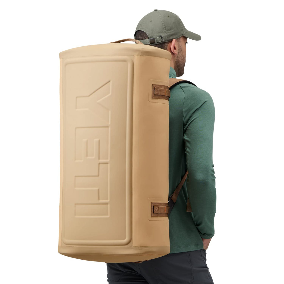 YETI Panga 75 Airtight Waterproof Submersible Duffel Bag, Tan