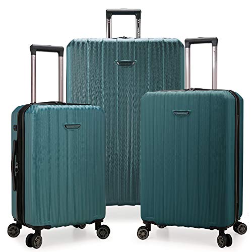 Traveler's Choice Dana Point Hardside Expandable Luggage Set, Spruce, 3-Piece