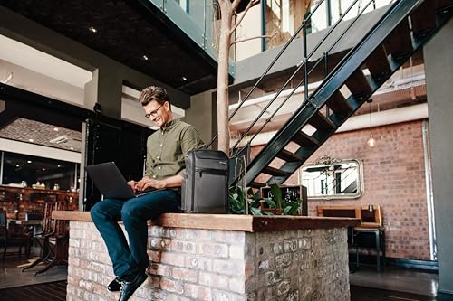 Travelpro Crew Executive Choice 3 Slim Backpack fits up to 15.6 Laptops and Tablets, Men and Women, Water-Resistant, Titanium Grey
