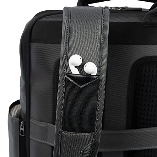 Travelpro Crew Executive Choice 3 Large Backpack Fits Up to 15.6 Laptops and Tablets, USB a and C Ports, Men and Women, Titanium Grey