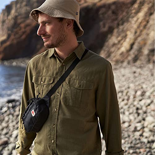 Fjällräven High Coast Hip Pack – Lightweight Waist Pack, Crossbody Sling Bag for Travel, Hiking & Everyday Use, Black