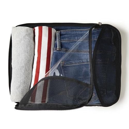 Baggallini Compression Cube 3-piece set - Lightweight Compression Packing Cubes for Travel