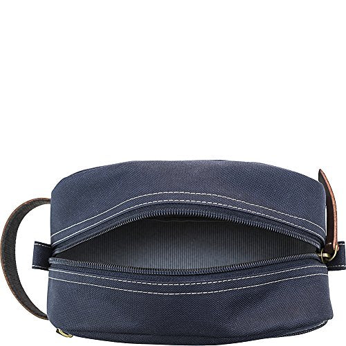 Timberland Men's Canvas Zipper Classic Travel Kit Grey