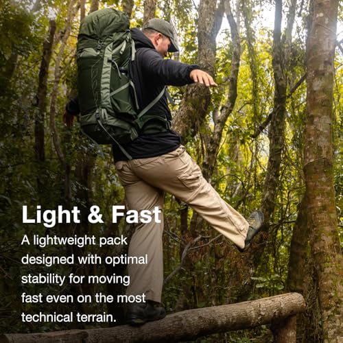 Osprey Talon 44L Men's Lightweight Hiking Backpack - Daypack for Travel & Camping, Black/Coal Grey, L/XL