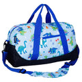 Wildkin Kids Overnighter Duffel Bag – Carry-On Size, Ideal for School & Sleepovers – Dinosaur Land