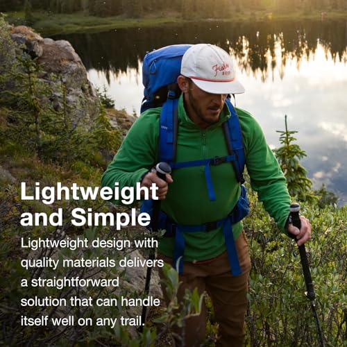 Osprey Rook 65L Men's Backpacking Backpack, Dark Charcoal/Silver Lining