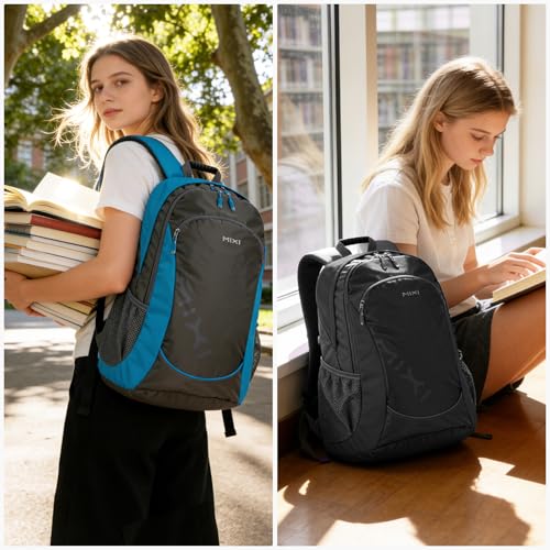 mixi Travel Bag with Wheels Expandable Foldable Luggage Bag and 21 Inch Ultra Lightweight Backpack as a set