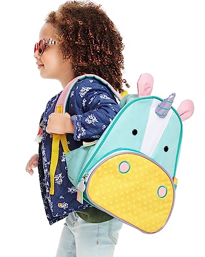 Skip Hop Toddler Backpack, Zoo Preschool Ages 3-4, Unicorn