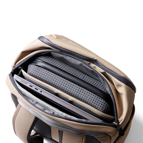 Bellroy Transit Workpack (26 liters, laptops up to 16”, tech accessories, gym gear, shoes, water bottle, daily essentials) - Stone