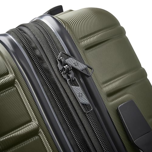 Samsonite Omni 2 Hardside 2 Piece Set - Includes Global Carry-On & Large Checked Suitcases - 360° Dual Spinner Wheels - Integrated TSA Lock & Expansion - Amazon Exclusive - Vita Olive