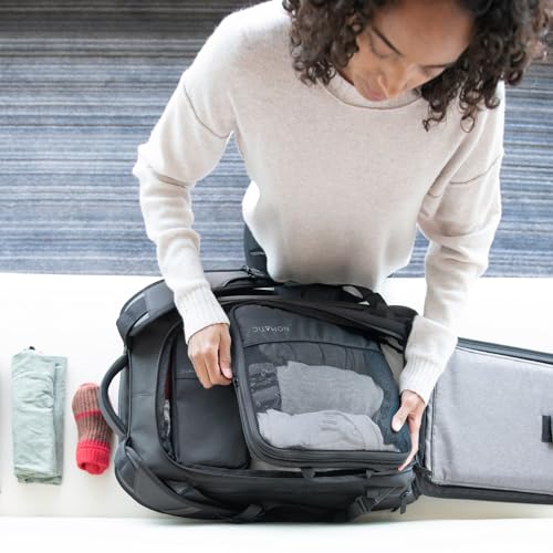 NOMATIC Packing Cubes, Compression Luggage Organizers for Carry-On, Suitcases, Travel Bags, Medium