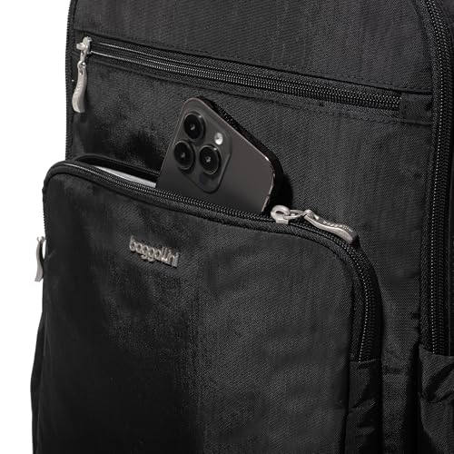 Baggallini Haven 16" Laptop Backpack, RFID, Water Resistant, Luggage Sleeve for Work, Commute & Travel
