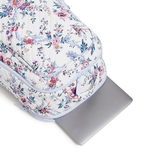 Cotton Large Travel Backpack Travel Bag, Magnifique Floral, One Size