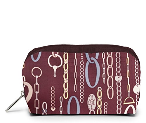 LeSportsac Boxed Rectangular Cosmetic Case (Deco Charm Plum)