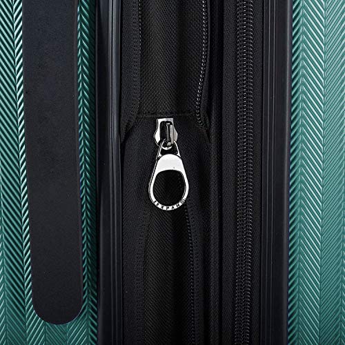 Traveler's Choice Dana Point Hardside Expandable Luggage Set, Spruce, 3-Piece