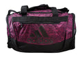 adidas Defender III Small Duffel Bag, Bahia Magenta Jersey/Black