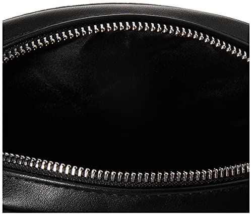 Steve Madden Basket Weave Belt Bag, Black,Small