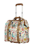Lily Bloom Design Pattern Carry on Bag Wheeled Cabin Tote (Furry Friends)