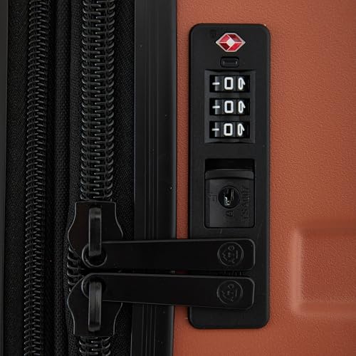 Wrangler ATG Outland Expandable Hardside Luggage, Raw Sienna, 3 Piece Set