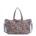 Cotton Overnight Travel Tote Travel Bag, Provence Paisley