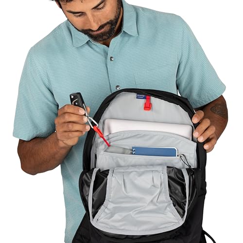 Osprey Farpoint 55L Men's Travel Backpack - Carry On Bag with Personal Item Sized Detachable Daypack, Black