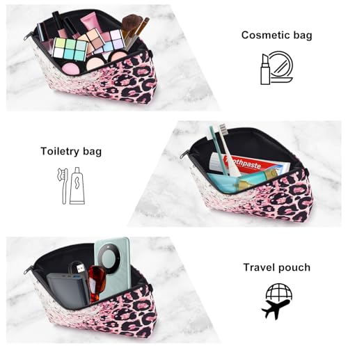 Small Makeup Bag for Travel, Mini Makeup Pouch, Cute Cosmetic Bag for Women, Toiletry Bags, Make Up Brush Skincare Organizer, Pouches for Travel Accessories