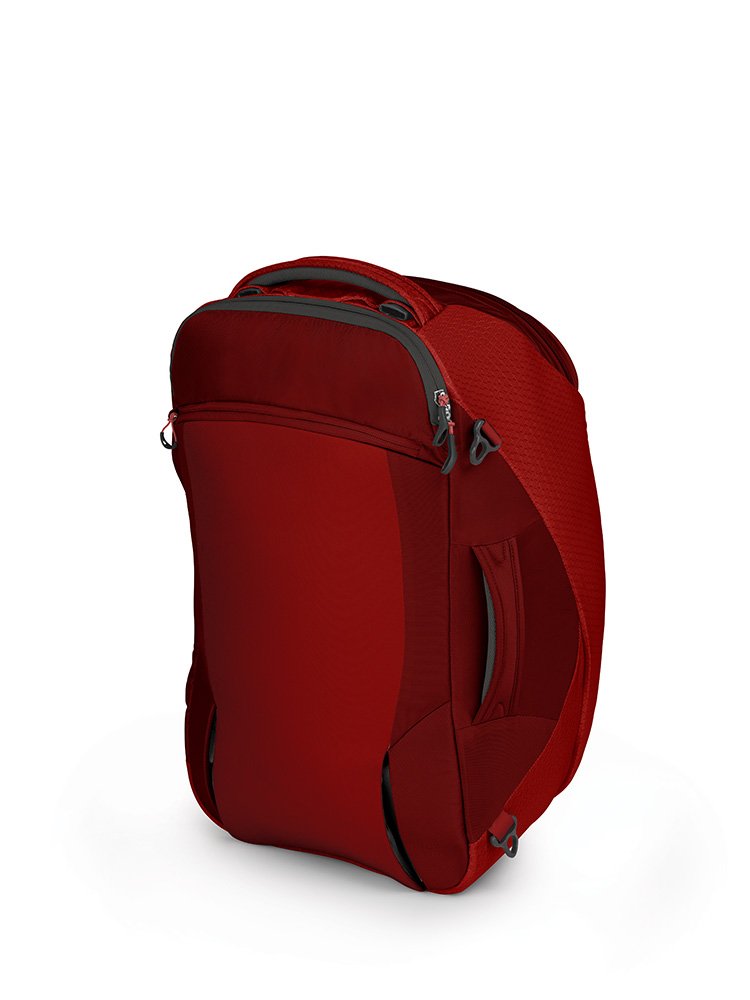 Osprey Packs Porter 46 Travel Backpack, Diablo Red