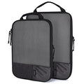 BAGSMART 2 Set Compression Packing Cubes for Travel, Lightweight Luggage Organizer Bags, Durable Space Saver Bags Travel Essentials