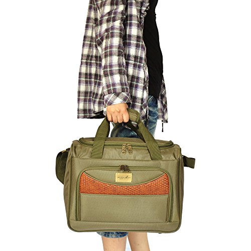 Caribbean Joe 16'' Olive Weekender Bag OLIVE GREEN 16"