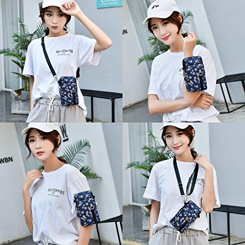 BIAOTIE Lightweight Small Crossbody bags Cell Phone Purses Travel Pouch Shoulder Bag for Women (D-09)