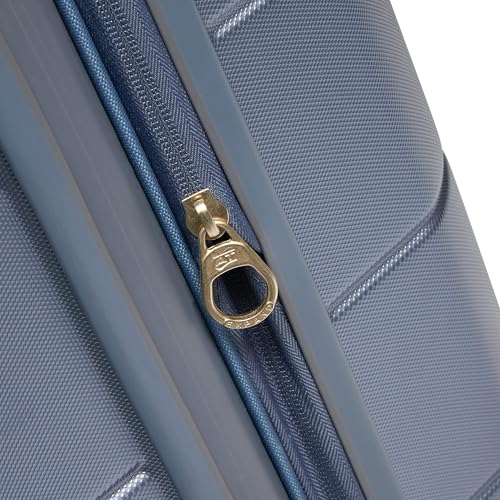 American Tourister Stratum 2.0 Expandable Hardside Luggage with Spinner Wheels, Slate Blue, Carry-on