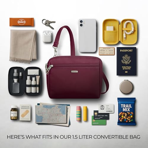 Travelon Anti-Theft Classic Convertible Crossbody & Waist Pack