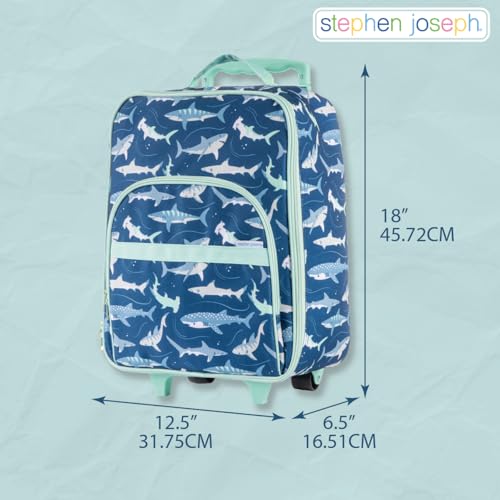 Stephen Joseph Kids Rolling Carry-On Luggage, Transportation