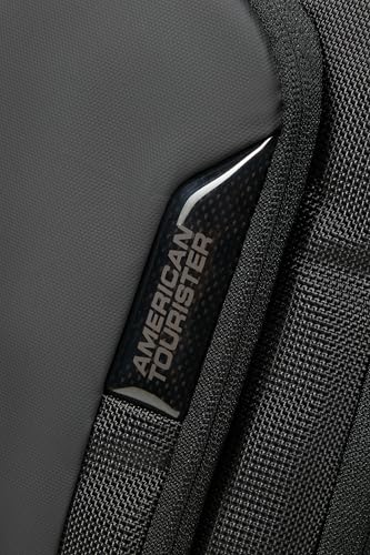 American Tourister Take2Cabin Pro Ryanair/Wizz Air/Vueling Cabin Bag (40 x 30 x 20 cm, 26.5 L, 0.60 kg) - Underseat Hand Luggage, Aeroplane Backpack S/M Underseat - Black (Flash Black)
