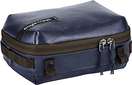 Eagle Creek Pack-It Gear Cube - Durable Packing Cube & Outdoor Travel Organizer to Keep Items Secure - Water Resistant - Easily Attachable - Easy Gripping - Small, Atlantic Blue