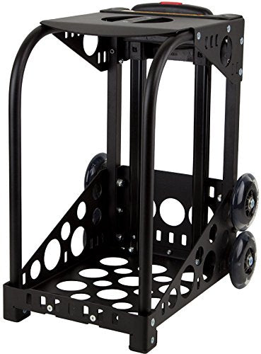 ZUCA "Island Life Sport Insert Bag, Black Frame with Flashing Wheels