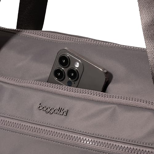 Baggallini Park Ave Overnight Tote - Lightweight 14"x20" Travel Essential Weekender Tote Bag for Women