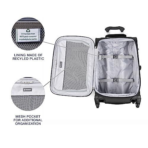 Travelpro Maxlite 5 Softside Expandable Luggage with 4 Spinner Wheels, Lightweight Suitcase, Men and Women