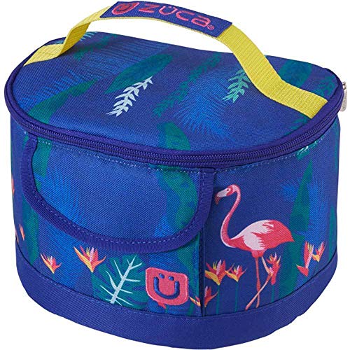 ZUCA Flamingo Sport Insert Bag with Pink Frame, Gift Lunchbox & Seat Cushion