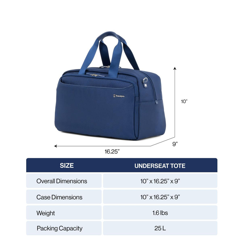 Travelpro Versapack + Lightweight Underseat Travel Tote Bag — Desert Sage Green