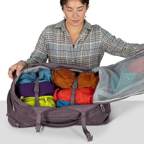 Osprey Fairview 40L Women's Travel Backpack - Carry On Bag with Laptop Sleeve and Toiletry Pocket, Black