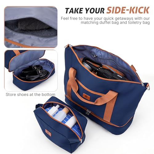 KUNEL Luggage Sets 5 Piece Suitcases with Wheels,ABS Hard Case Suitcases with Spinner Wheels, TSA Lock, Durable Travel Luggage