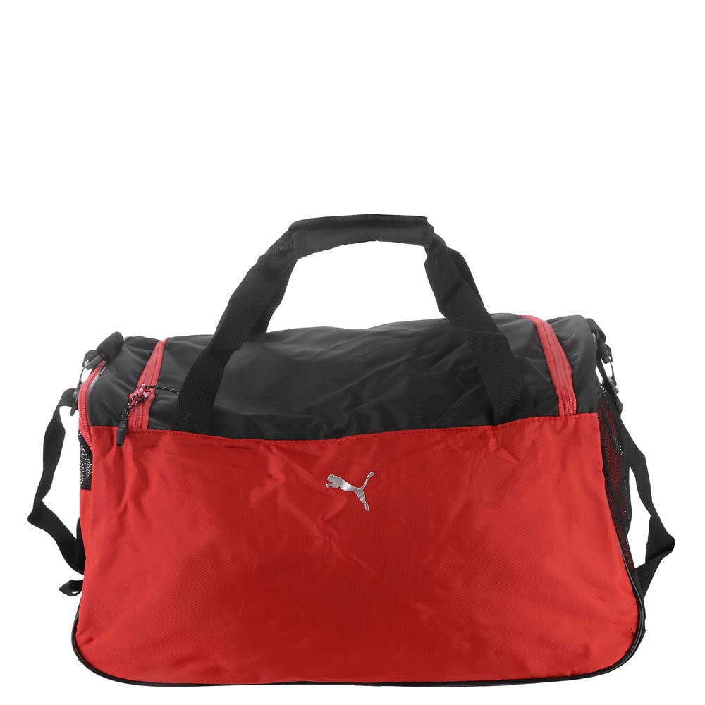PUMA PUMAEvercat Foundation Duffel Unisex Duffel Bags RedBlack