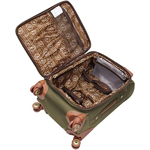 Pathfinder 28 Inch Luggage with Spinner Wheels Softside Expandable Large Suitcase