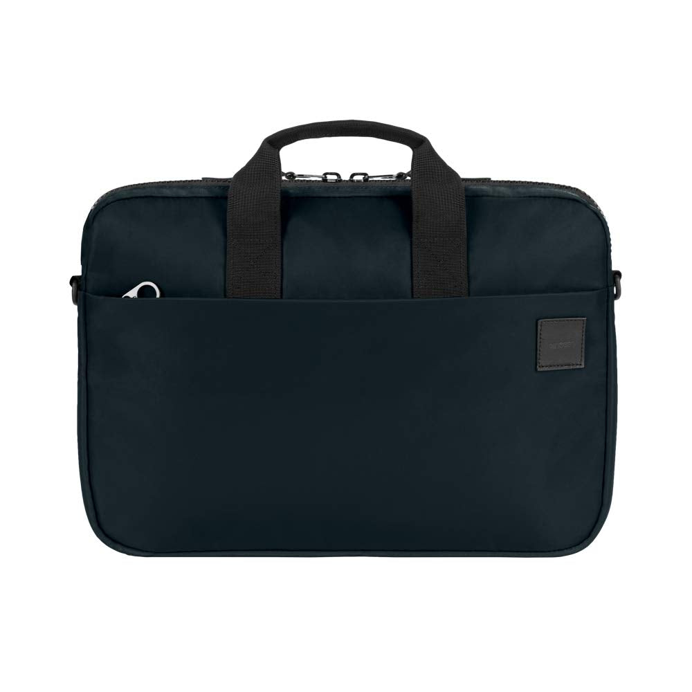Incase Compass Brief Laptop Bag - Lightweight Computer Bag - Fits 14" Computer - Reliable Personal Item, Travel Bag or Work Tote with Flight Nylon (1.8 x 15.1 x 12.1 in) - Navy