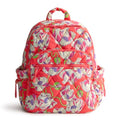 Vera Bradley Women's Featherweight Bancroft Backpack, Swirling Poppies, One Size