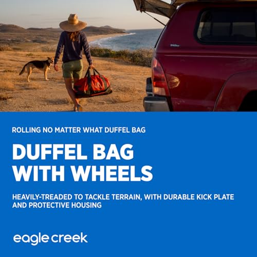 Eagle Creek No Matter What Rolling Duffle Bag, Slate Blue